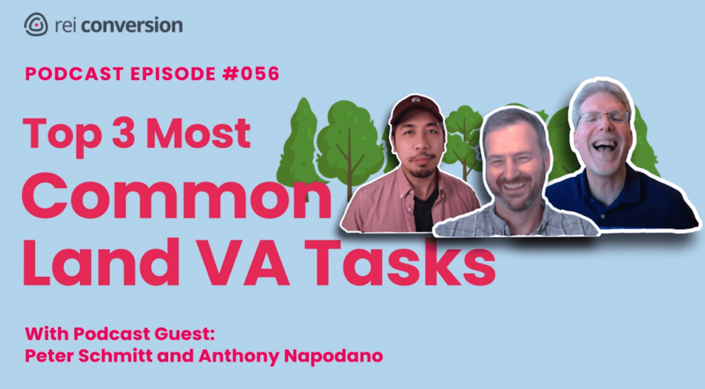 Top 3 Most Common Land VA Tasks